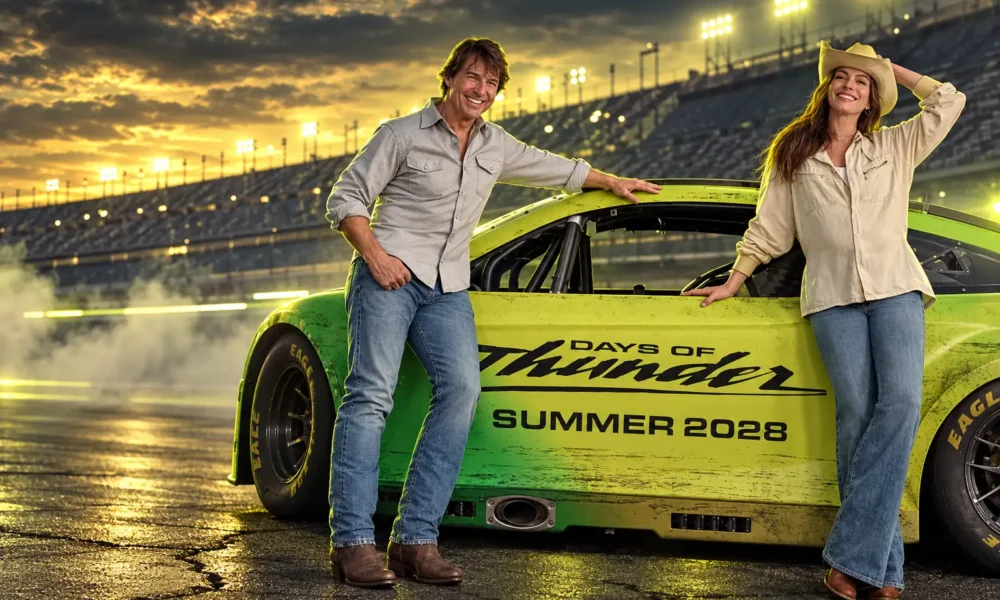 Tom Cruise Anne Hathaway Days of Thunder 2028