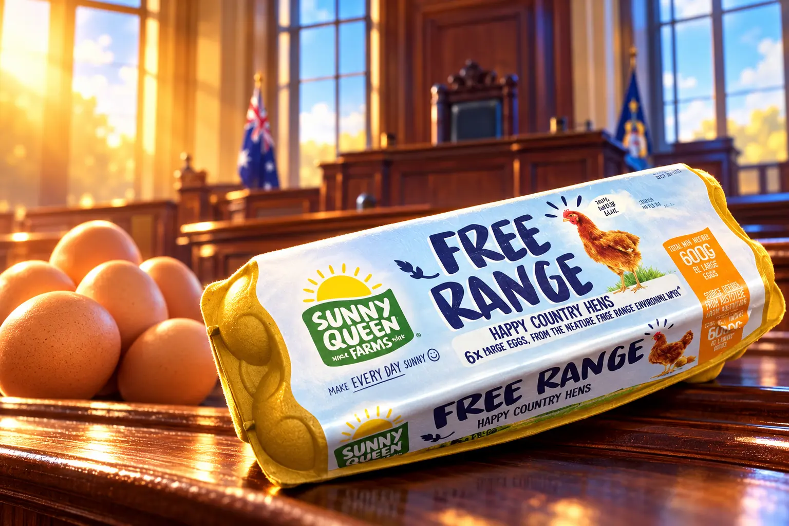 ACCC Sunny Queen egg cartel Federal Court case