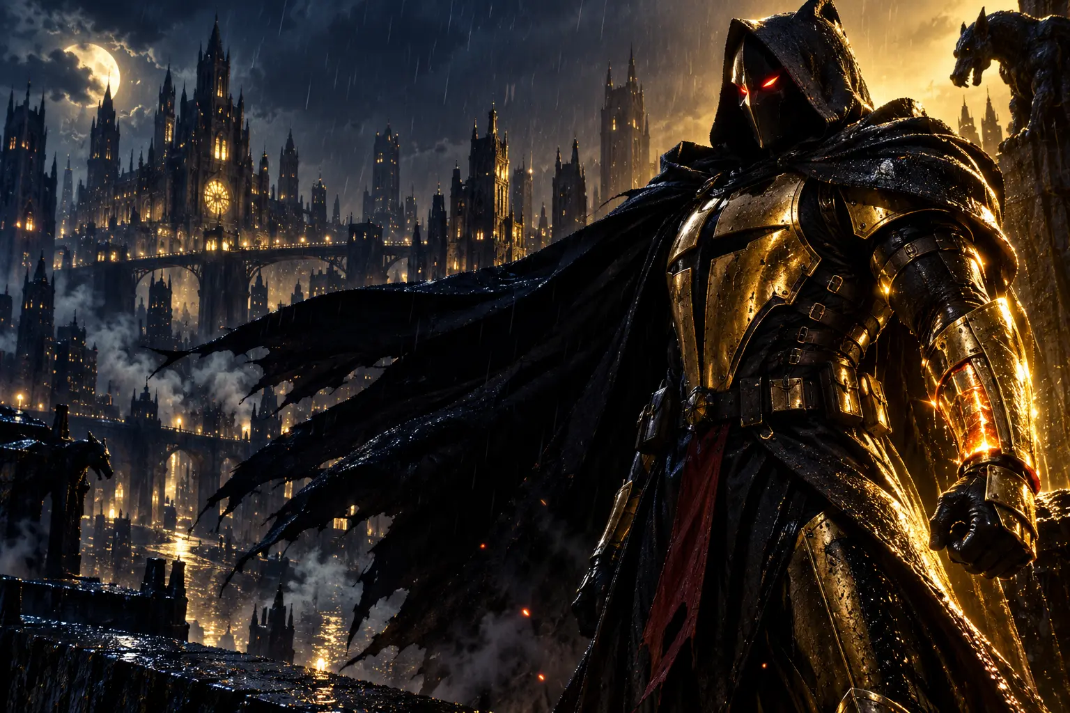 Azrael takes the Batman cowl in Knightquest