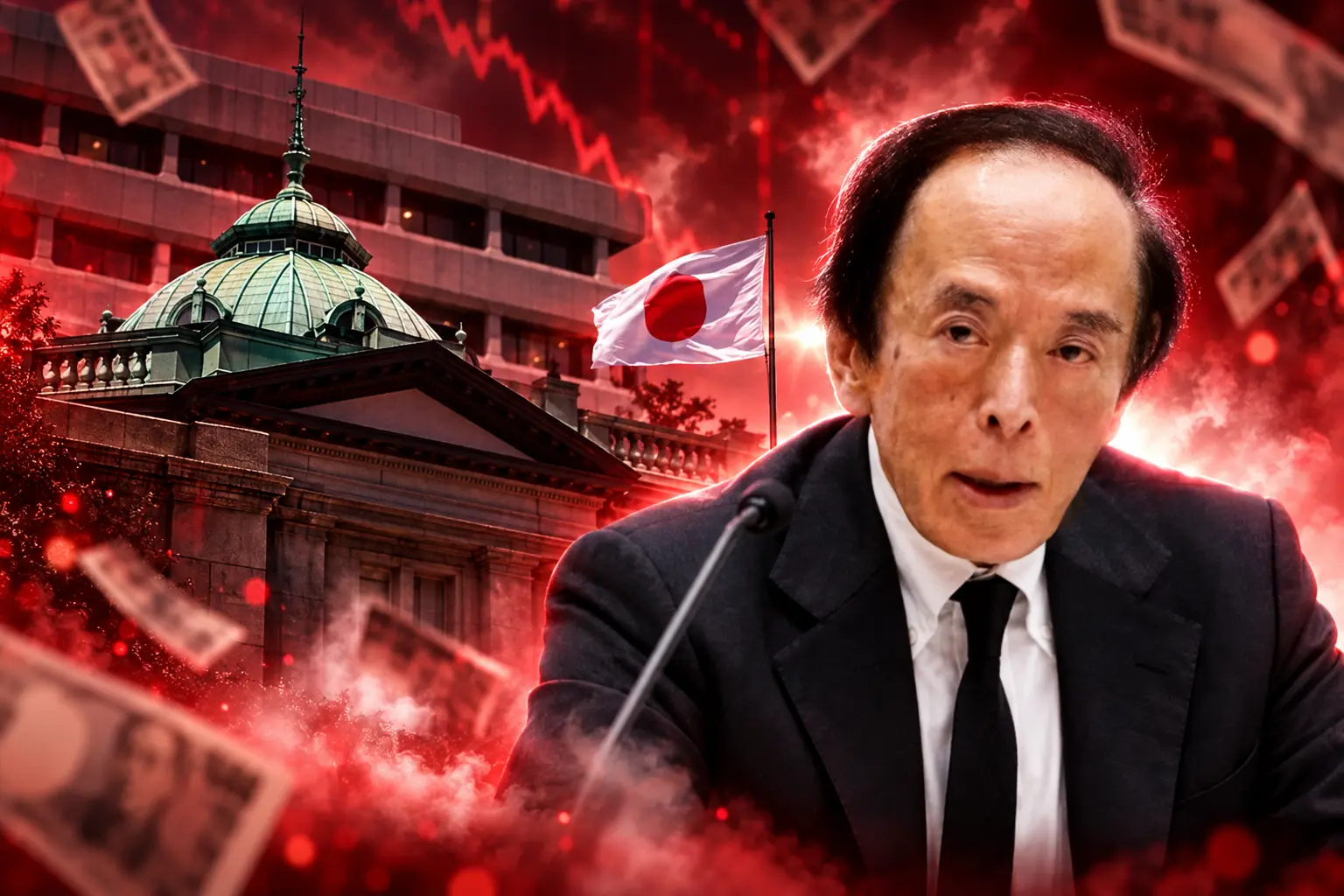 Bank of Japan hike yen still fell