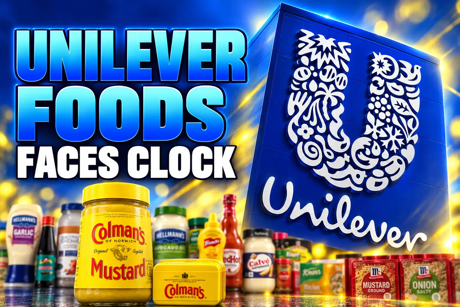 CMA Phase 1 inquiry Unilever McCormick food deal
