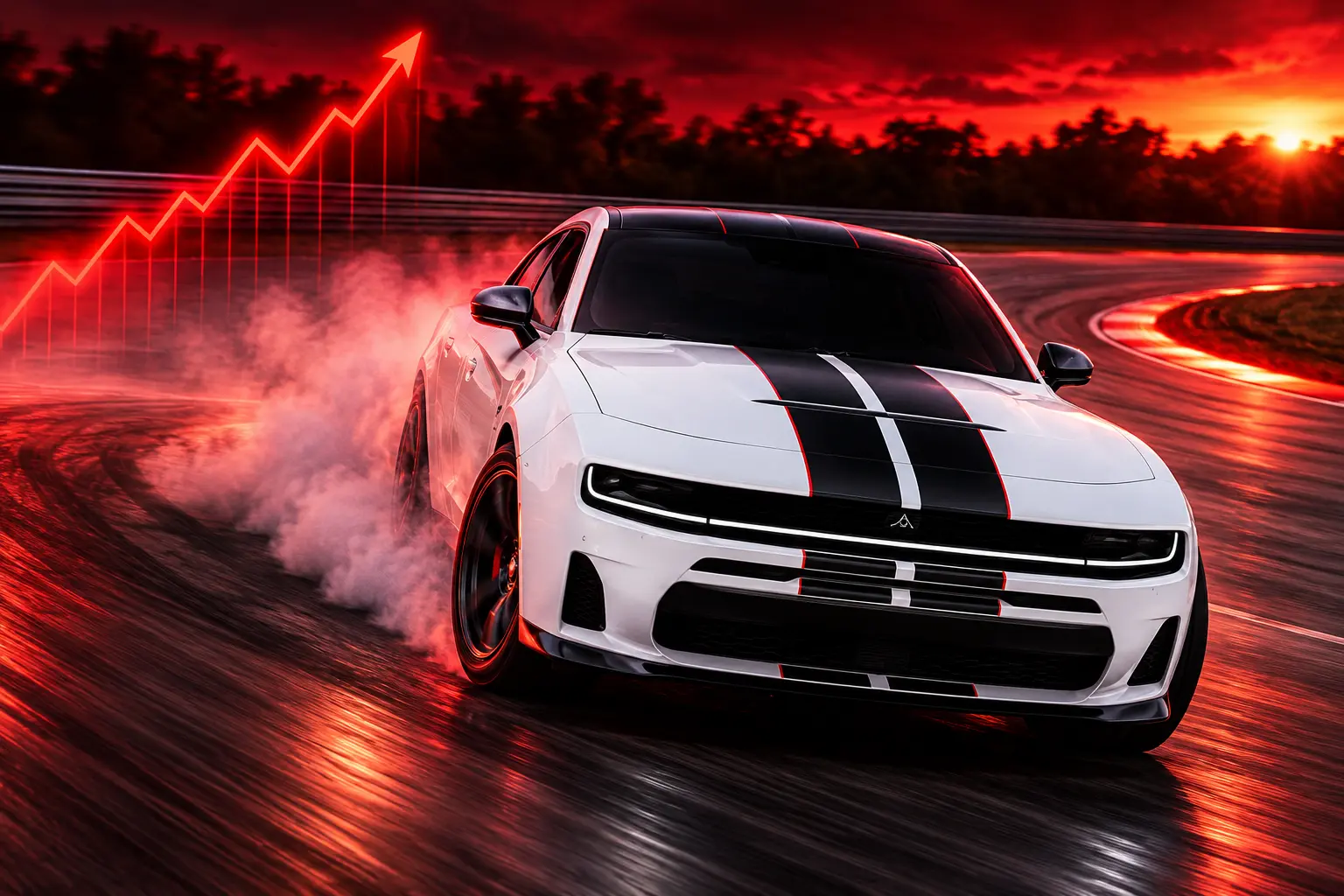 Dodge gas Charger outsells Daytona 15 to 1
