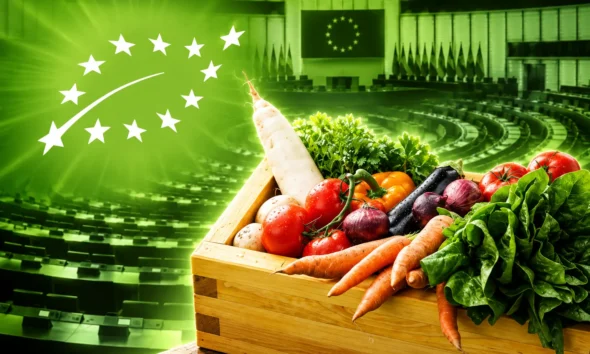 EU organic logo rules for imported food products