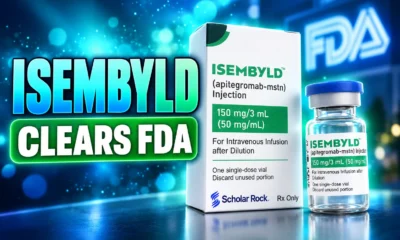 Isembyld FDA approval SMA muscle targeted therapy