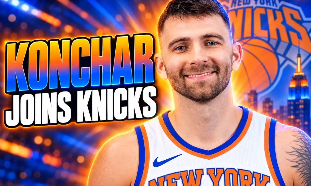 John Konchar Knicks one-year deal veteran wing