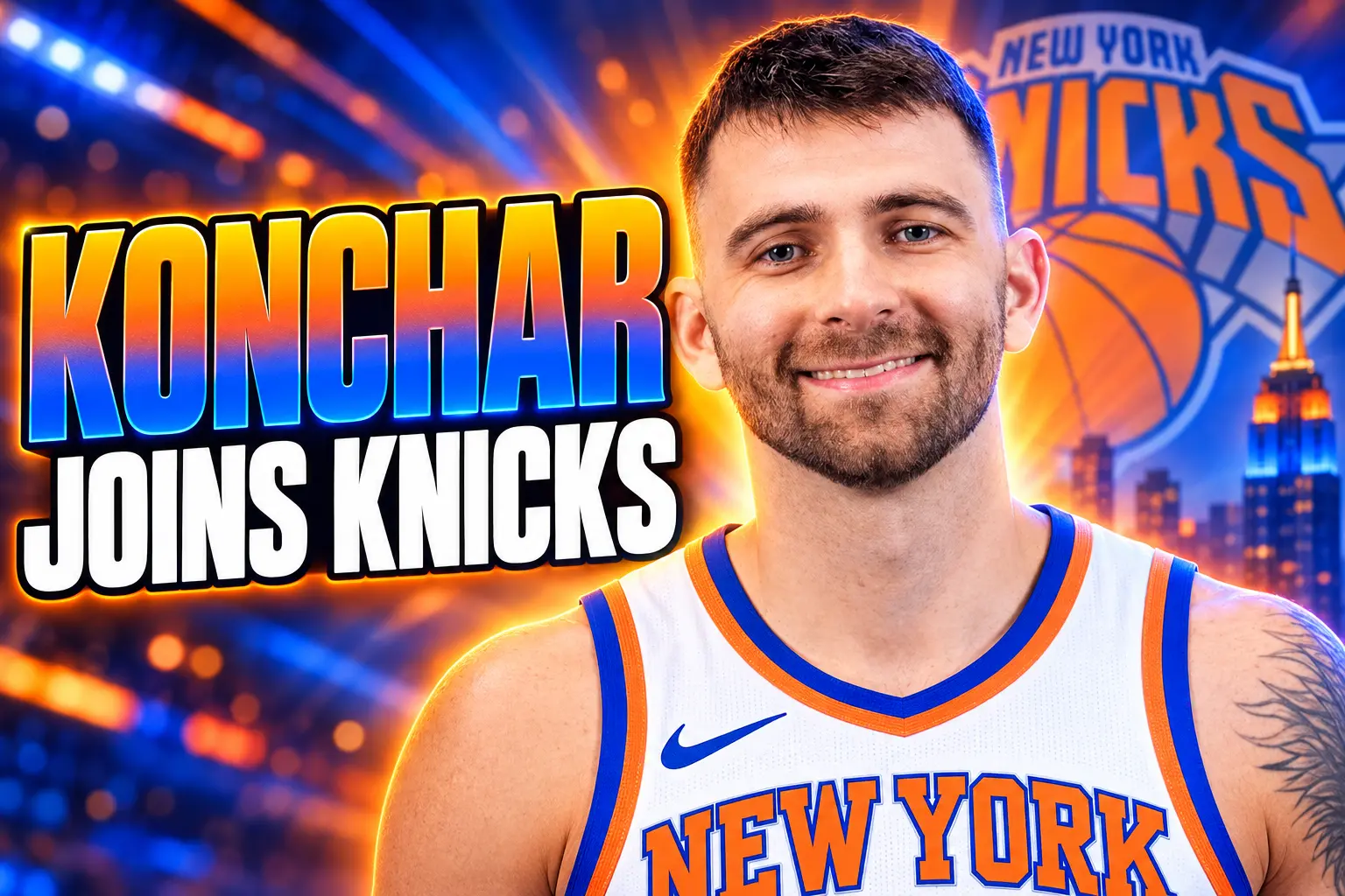 John Konchar Knicks one-year deal veteran wing