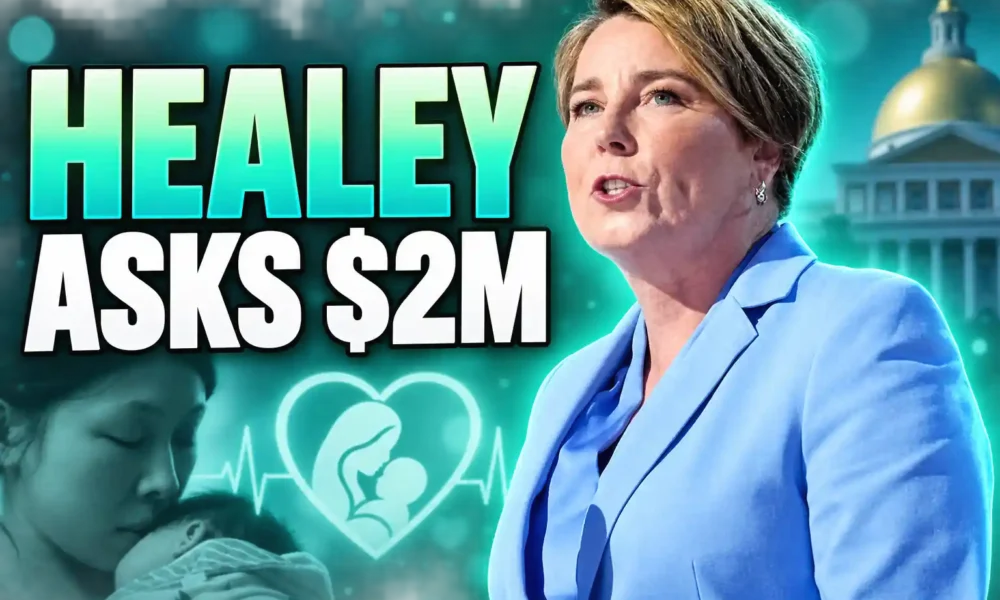 Maura Healey postpartum home visit funding Massachusetts