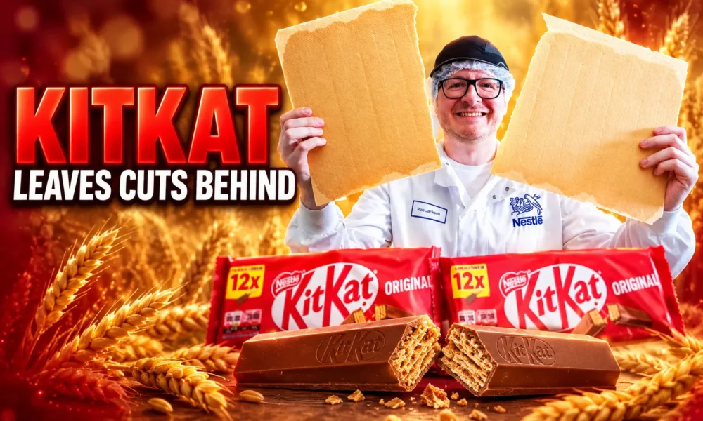 Nestlé KitKat regenerative wheat Wildfarmed York factory