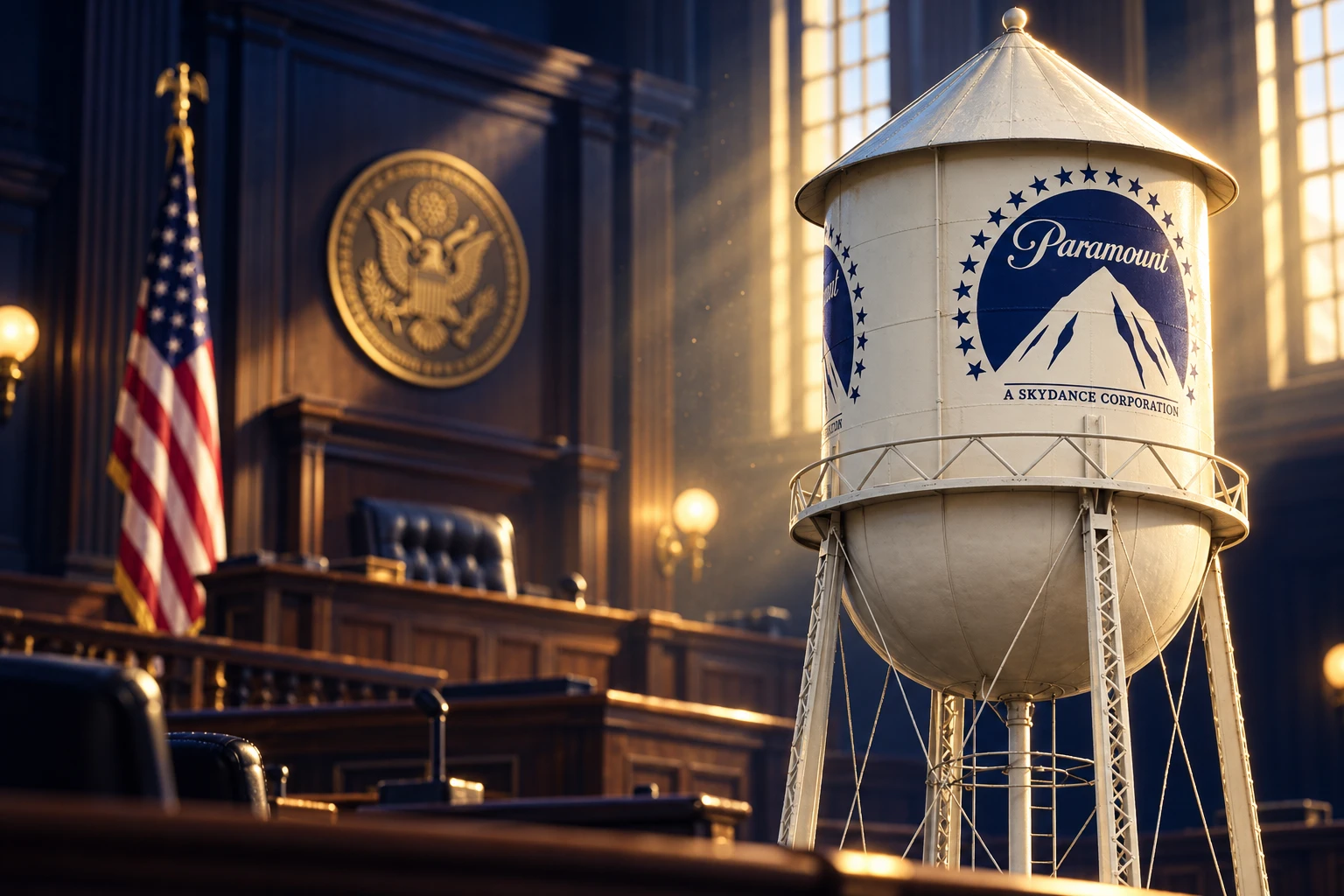Paramount Warner settlement held for Booker letter