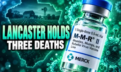 Pennsylvania fifth measles death Lancaster County outbreak
