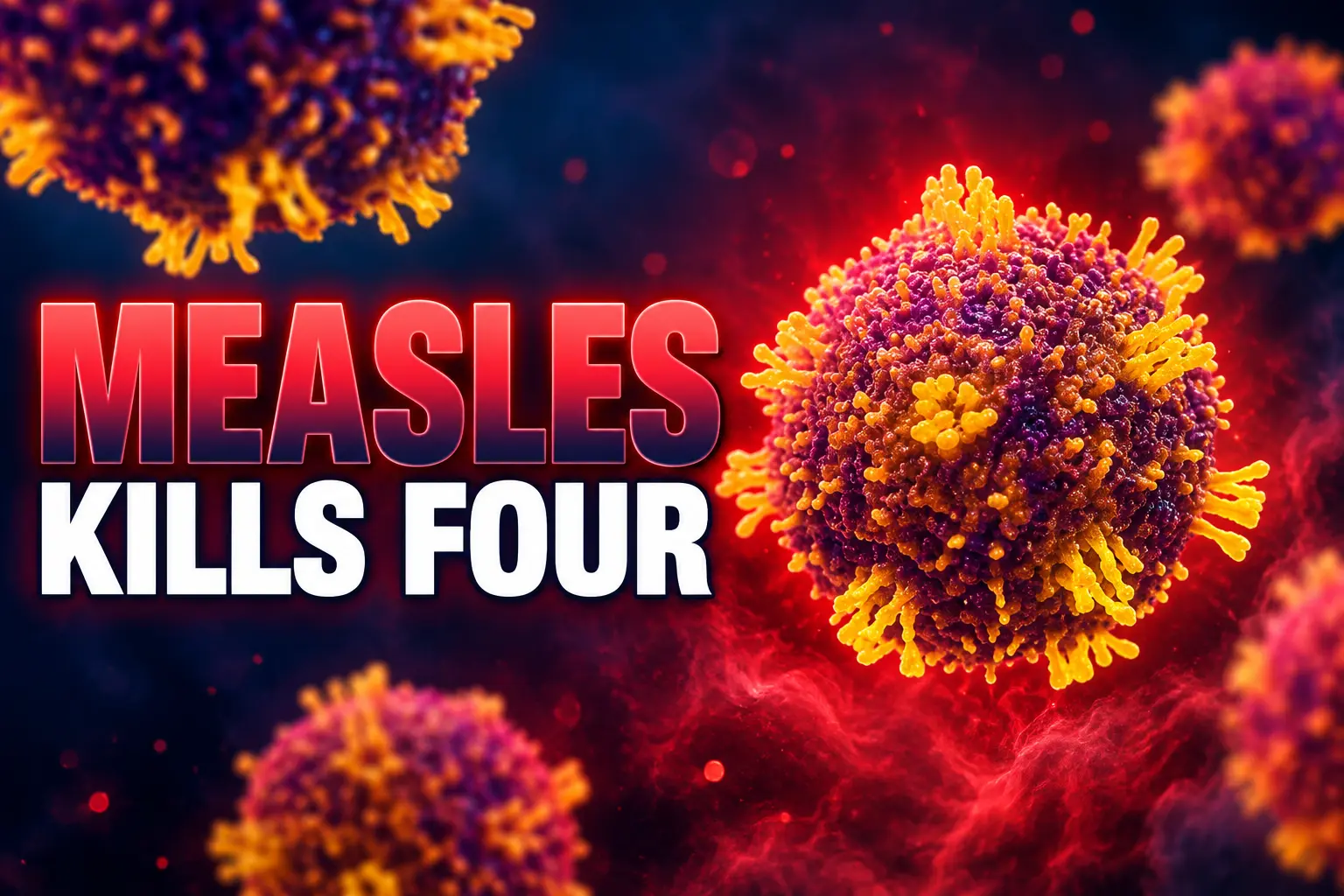 Pennsylvania fourth measles death unvaccinated 18-year-old