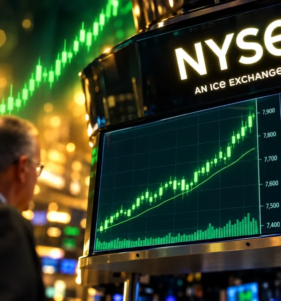 S&P 500 record close 7818.93 October 6