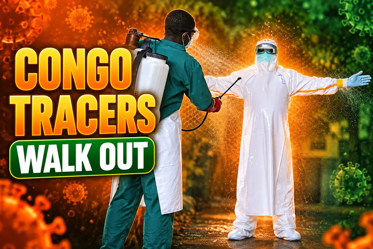 unpaid Congo Ebola tracers walk out Bunia